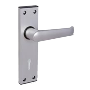 Anodised Silver Lever Lock Anodised Silver Lever Lock