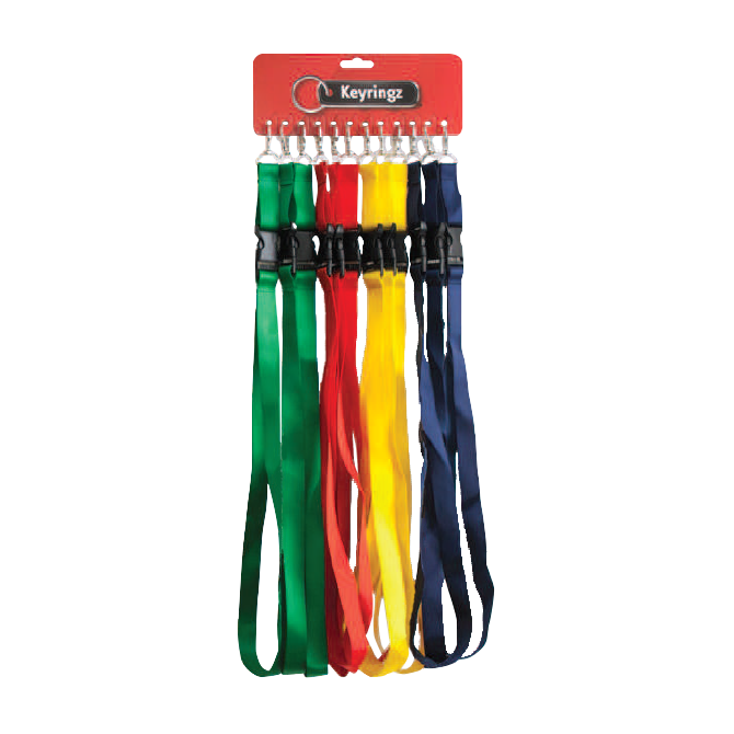 Assorted Coloured Lanyards Assorted Coloured Lanyards