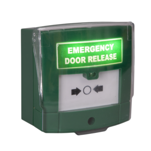 Green With Cover Buzzer And Illuminated LED