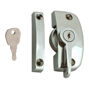 Brushed Silver Locking With 8.5mm Keep