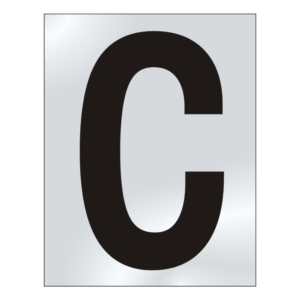 75mm %27C%27 Text CP Visi