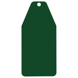 Green 75mm x 35mm Green 75mm x 35mm