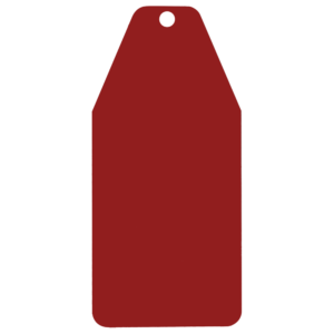 Red 122mm x 57mm Red 122mm x 57mm