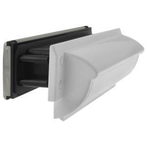 Stainless Steel & White Stainless Steel & White