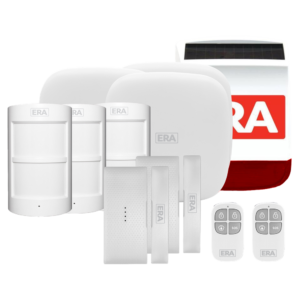 1 Hub, 3 PIR, 2 Contact, 2 Remote, Siren