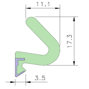 89B Brown (5mm - 13mm) 89B Brown (5mm - 13mm)