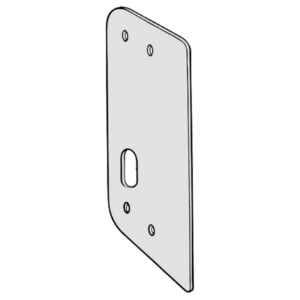 AT1 Oval Keyway Satin Silver AT1 Oval Keyway Satin Silver