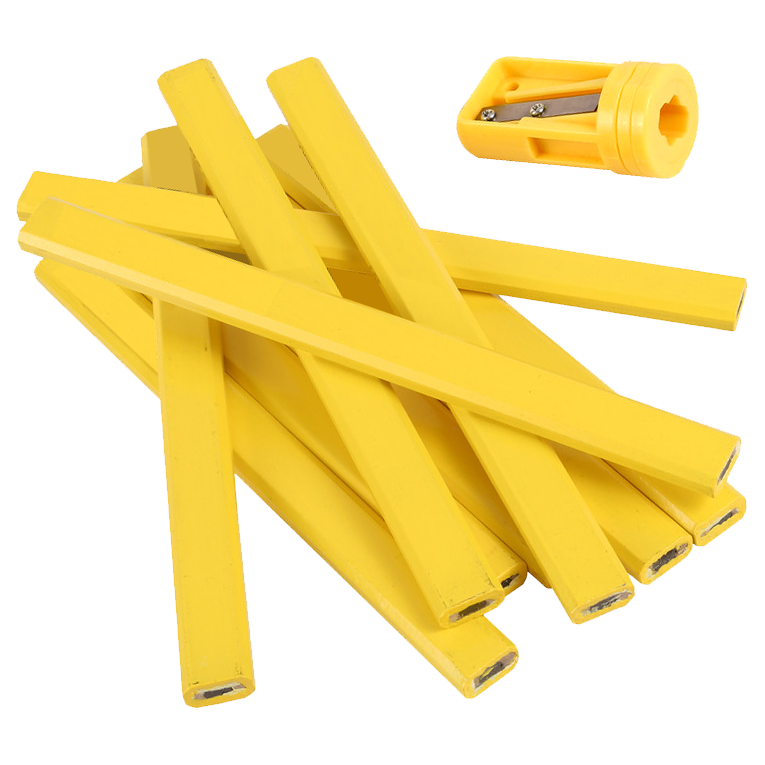 Pack Of 10 Including Sharpener