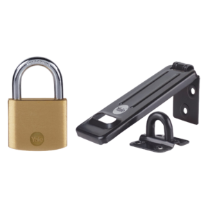 120mm Hasp & 40mm Padlock 120mm Hasp & 40mm Padlock