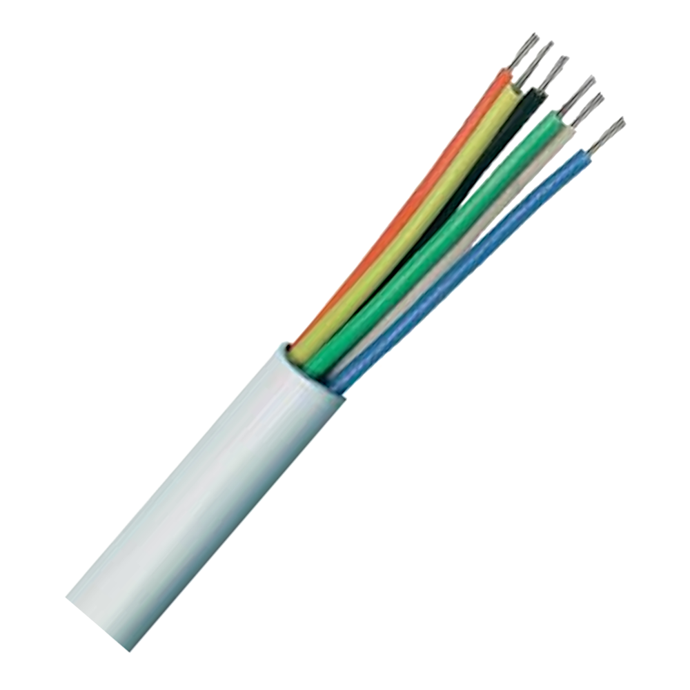6 Core PVC SFX/6C-TY3-PVC-WHT-100 6 Core PVC SFX/6C-TY3-PVC-WHT-100